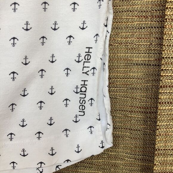 Helly Hansen white cotton tee anchor print - Picture 3 of 6